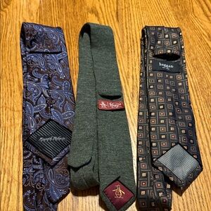Blue Paisley Tie
